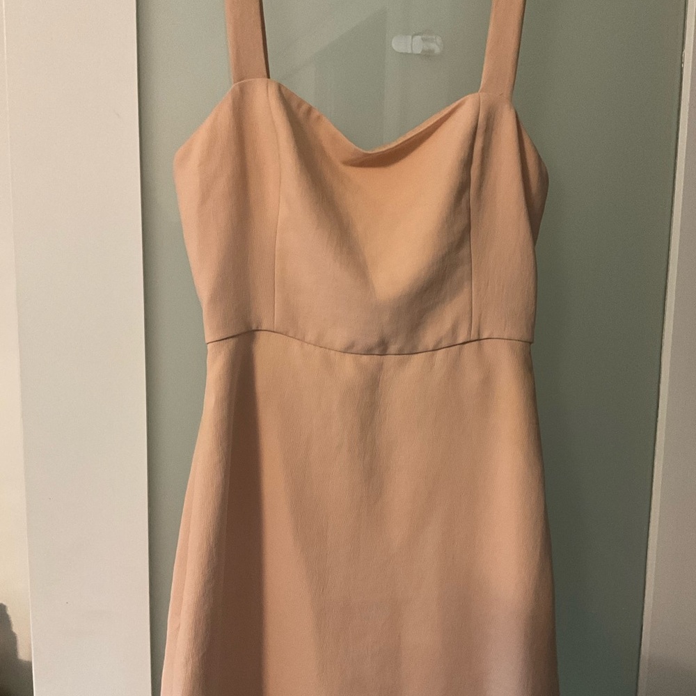 Wilfred Strapless Peach Dress